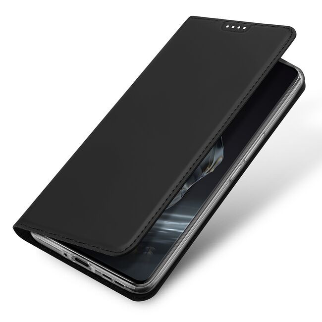 Husa OnePlus 12 Dux Ducis Skin Pro tip carte, negru