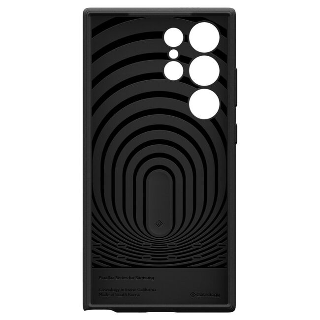 Husa Samsung Galaxy S24 Ultra Spigen Caseology Parallax, negru
