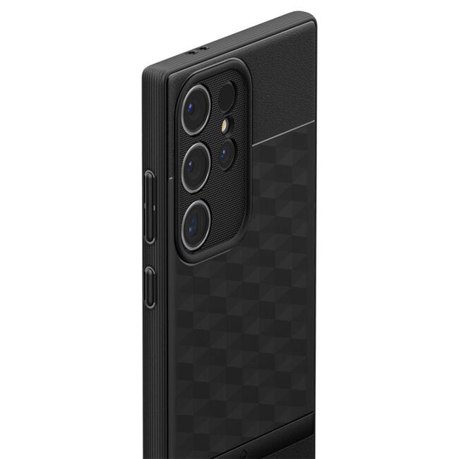 Husa Samsung Galaxy S24 Ultra Spigen Caseology Parallax, negru