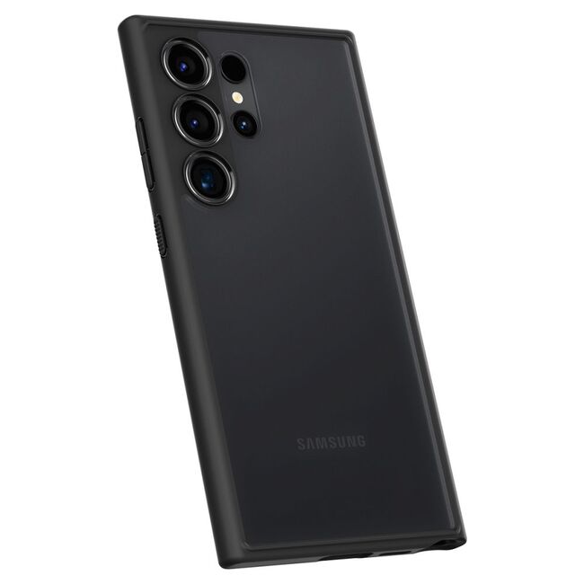 Husa premium pentru  Samsung Galaxy S24 Ultra Spigen Ultra Hybrid frosted - negru mat