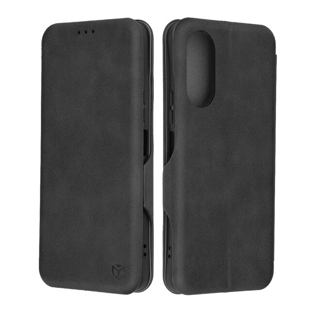 Husa 360° Honor X5 Plus Techsuit Safe Wallet Plus, negru