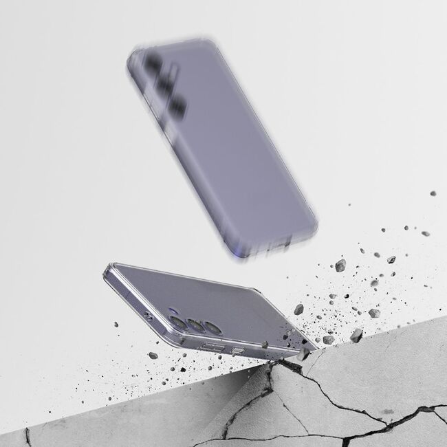 Husa Samsung Galaxy S24 Ringke Fusion, transparent mat
