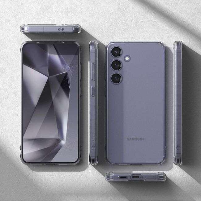 Husa Samsung Galaxy S24 Plus Ringke Fusion, transparent mat