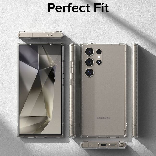 Husa Samsung Galaxy S24 Ultra Ringke Fusion, transparent mat