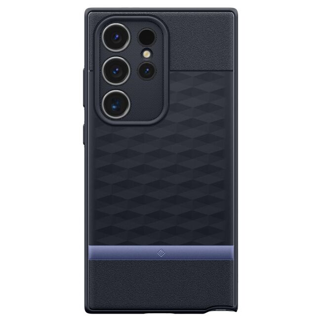Husa Samsung Galaxy S24 Ultra Spigen Caseology Parallax, navy violet