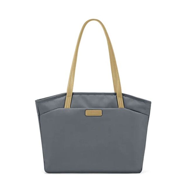Geanta laptop tote bag (t23l1b1) - water-resistant, large capacity, 16″ - grayish blue