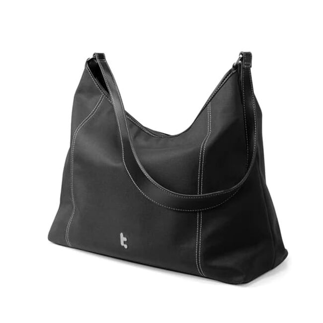 Geanta umar - laptop tote bag (t28m1dv) cu husa tip mapa inclusiva, 14"- black