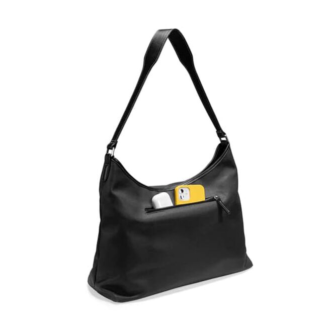 Geanta umar - laptop tote bag (t28m1dv) cu husa tip mapa inclusiva, 14"- black