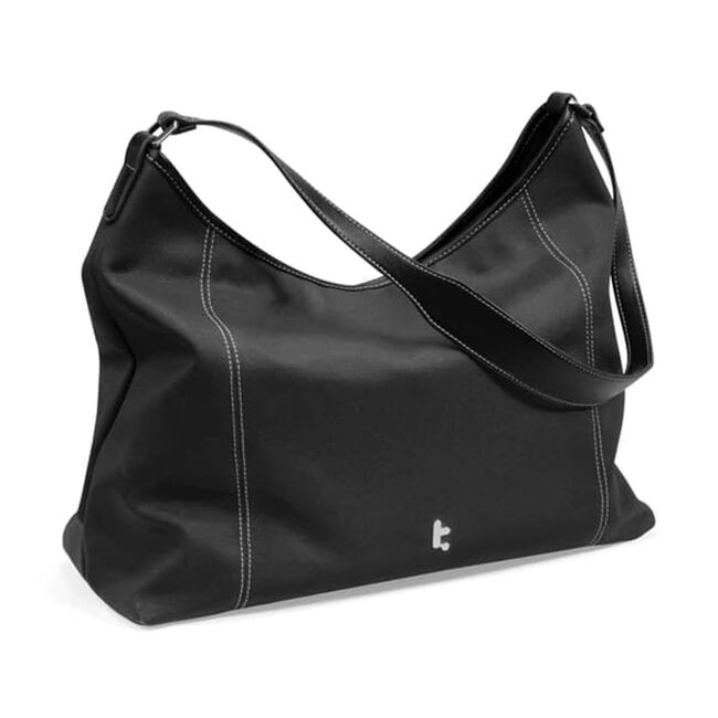 Geanta umar - laptop tote bag (t28m1dv) cu husa tip mapa inclusiva, 14"- black