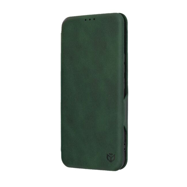 Husa 360° Honor 90 Techsuit Safe Wallet Plus, verde