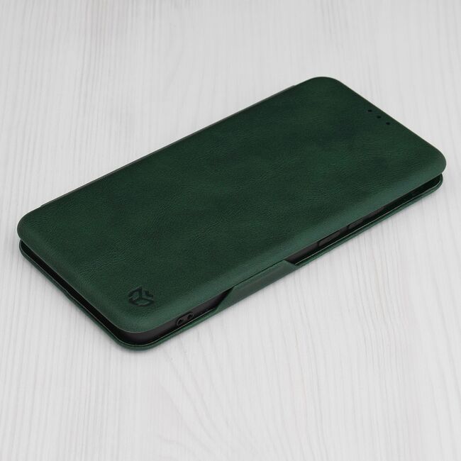 Husa 360° Motorola Edge 40 Techsuit Safe Wallet Plus, verde