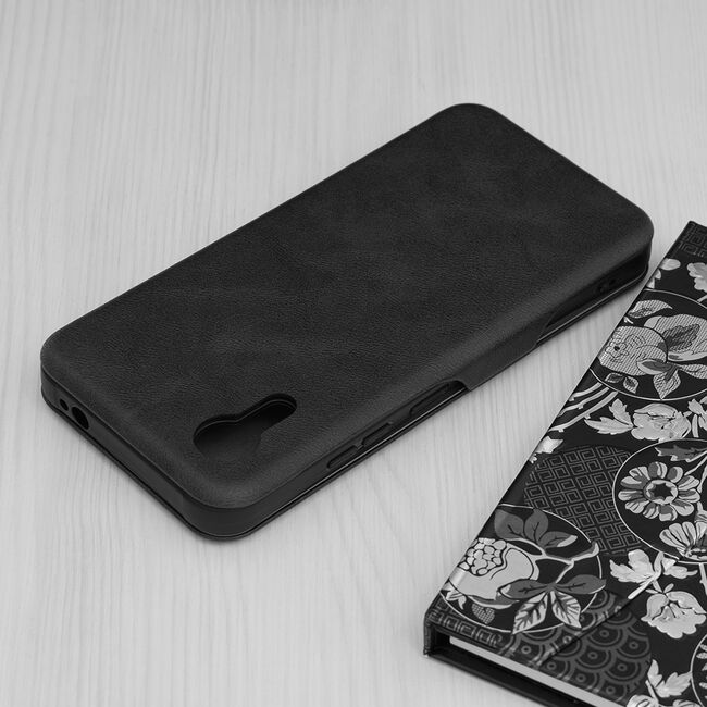 Husa 360° Samsung Galaxy Xcover7 Techsuit Safe Wallet Plus, negru