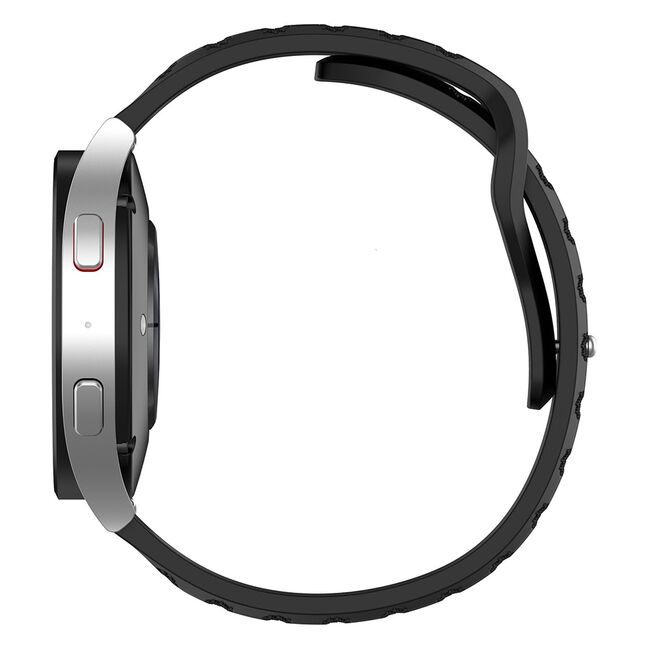 Curea Samsung Galaxy Watch 4/5/6/Active 2, Huawei Watch GT 3 (42mm)/GT 3 Pro (43mm) Techsuit, W050, bej