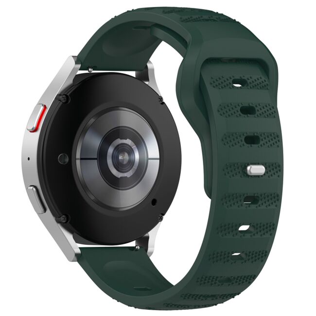 Curea Samsung Galaxy Watch 4/5/6/Active 2, Huawei Watch GT 3 (42mm)/GT 3 Pro (43mm) Techsuit, W050 - green