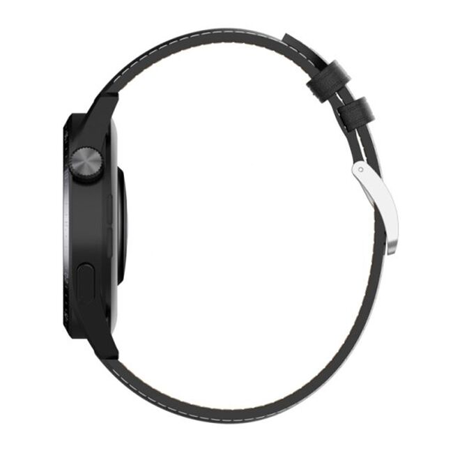 Curea Techsuit - watchband 22mm (w048) - Huawei Watch GT 2 (46mm)/GT 2 Pro/GT 3 Pro (46mm)/Ultimate, Xiaomi Watch S1 - negru