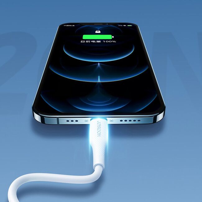 Cablu tip C iPhone, Fast Charge JoyRoom, 1.2m, negru, S-1224M3