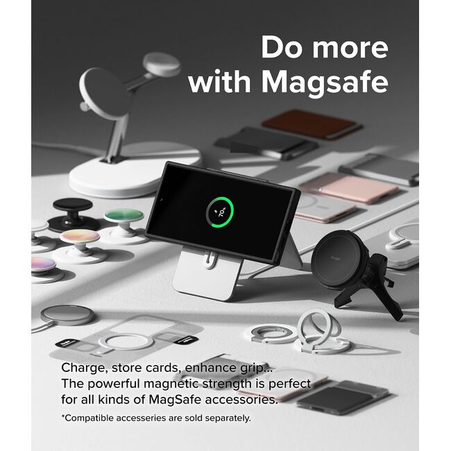 Husa pentru Samsung Galaxy S24 Ultra Ringke Alles cu MagSafe, negru