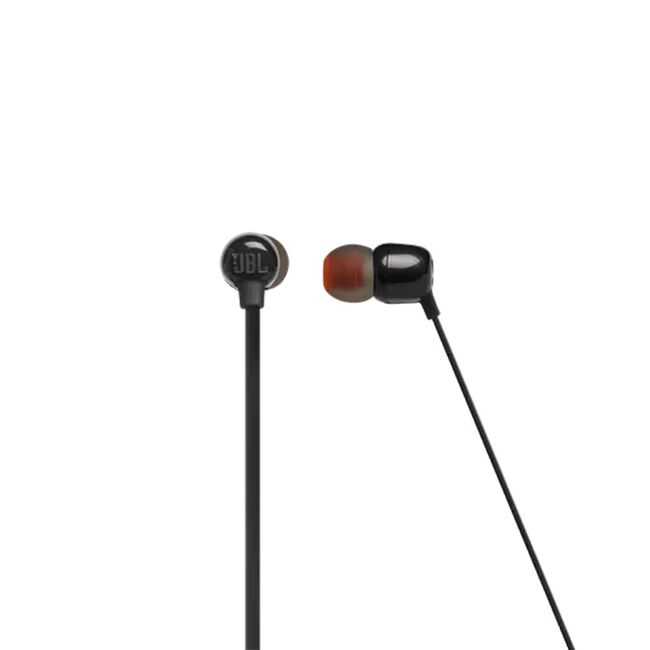 Casti sport in-ear Bluetooth cu microfon si bass JBL Tune 115BT, negru