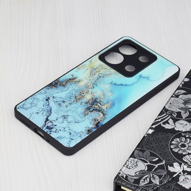 Husa Xiaomi Redmi Note 13 5G Techsuit Glaze, Blue Ocean