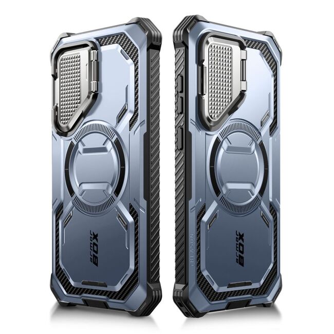 Pachet 360: Husa cu folie integrata pentru Samsung Galaxy S24 I-Blason Armorbox MagSafe, tilt