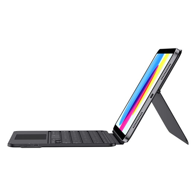 Husa magnetica cu tastatura iPad 11 2025, iPad 10 2022 Baseus Brilliance Detachable, negru