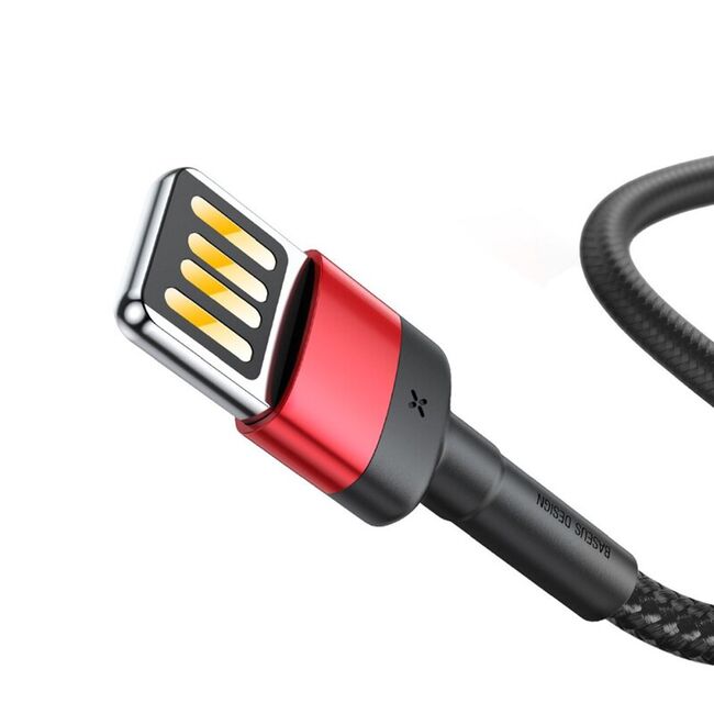 Cablu date Lightning Baseus, 480Mbps, 2.4A, 1m, CALKLF-G91
