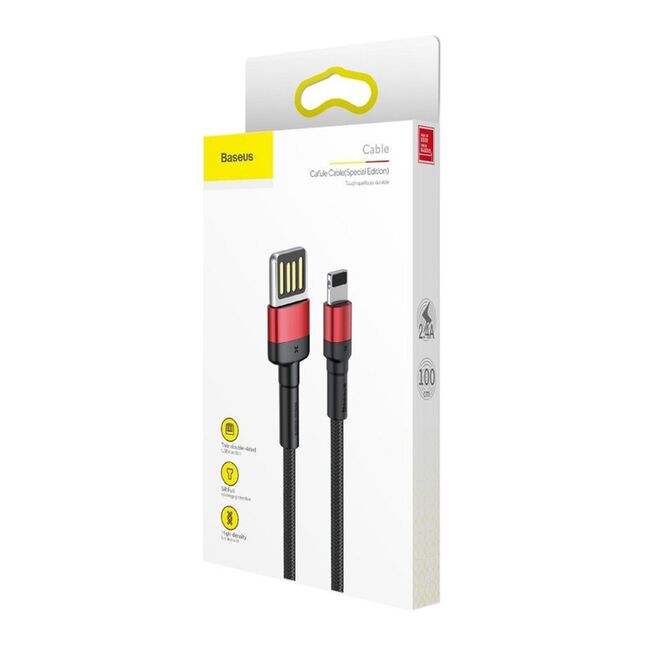 Cablu date Lightning Baseus, 480Mbps, 1.5A, 2m, CALKLF-HG1
