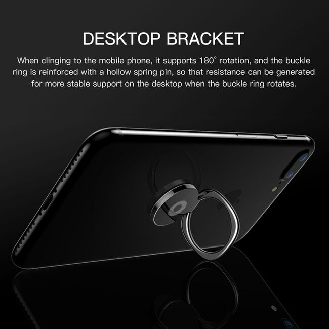 Suport pentru telefon iRing Baseus SUMQ-01, negru