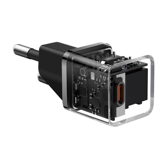 Incarcator priza GaN Baseus, 20W, cablu tip C 1m, P10110900113-00