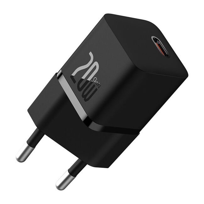 Incarcator priza GaN Baseus, 20W, cablu tip C 1m, P10110900113-00