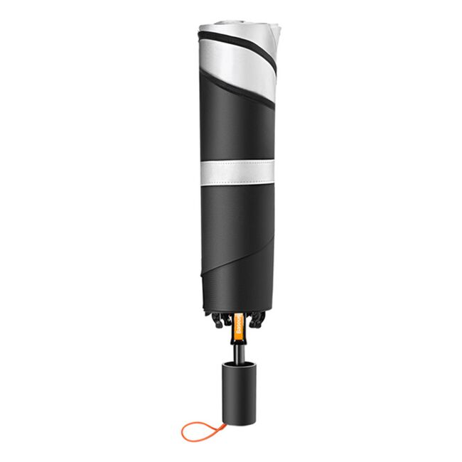 Parasolar auto pliabil tip umbrela Baseus, negru, C20656100111-00