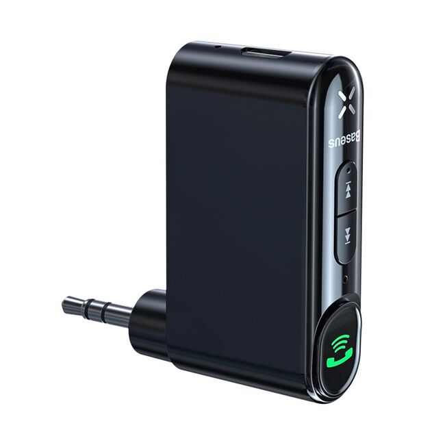 Transmitator Bluetooth, Bluetooth 5.0, Aux, 50Hz-20kHz, 145mAh Baseus, negru, BSBA-02
