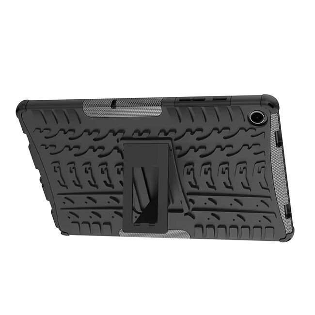 Husa pentru Samsung Galaxy Tab A9 Plus 11 inch Shockproof ArmorLok de tip stand, Aiyando, negru