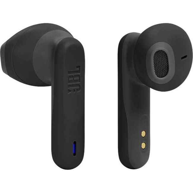 Casti originale Bluetooth cu microfon TWS JBL Wave 300, negru