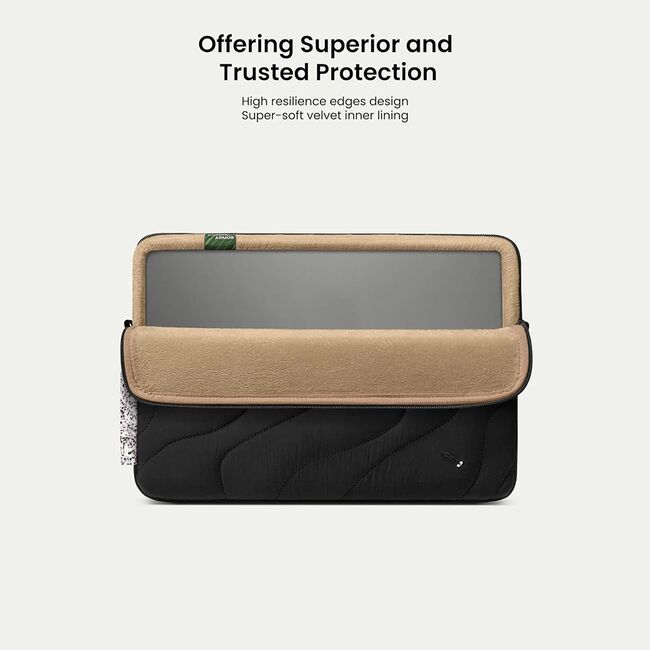 Geanta, servieta pentru laptop 14 inci Tomtoc, negru, A27D2D1