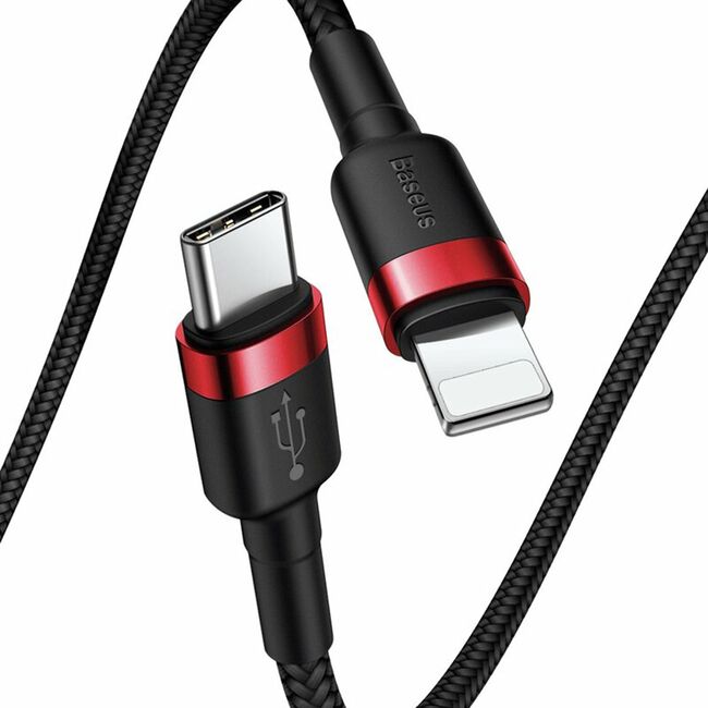 Cablu date Type-C, Lightning Baseus, 18W, 1m, CATLKLF-91