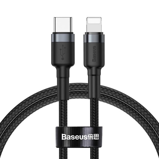 Cablu date Type-C, Lightning Baseus, 18W, 1m, CATLKLF-G1