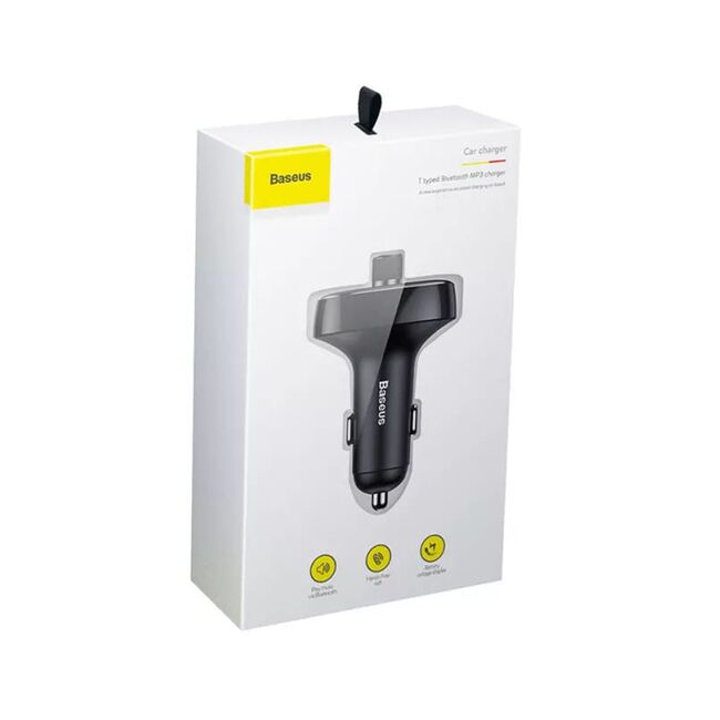 Modulator FM Bluetooth, incarcator auto Baseus, CCMT000301