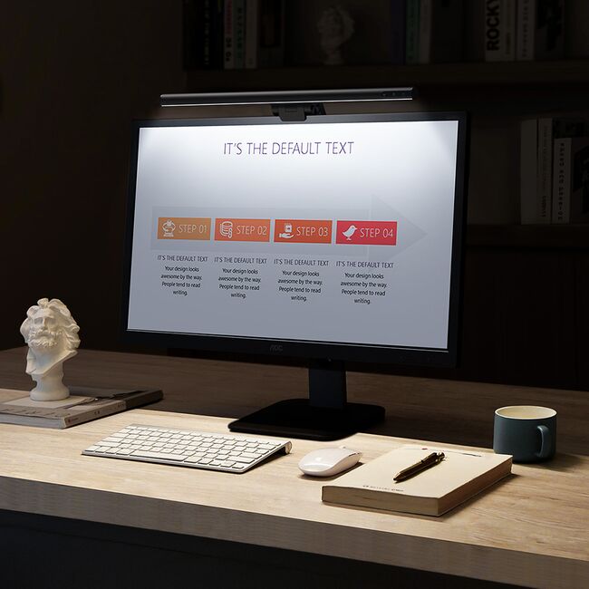 Lampa LED pentru monitor Baseus, negru, DGIWK-B01