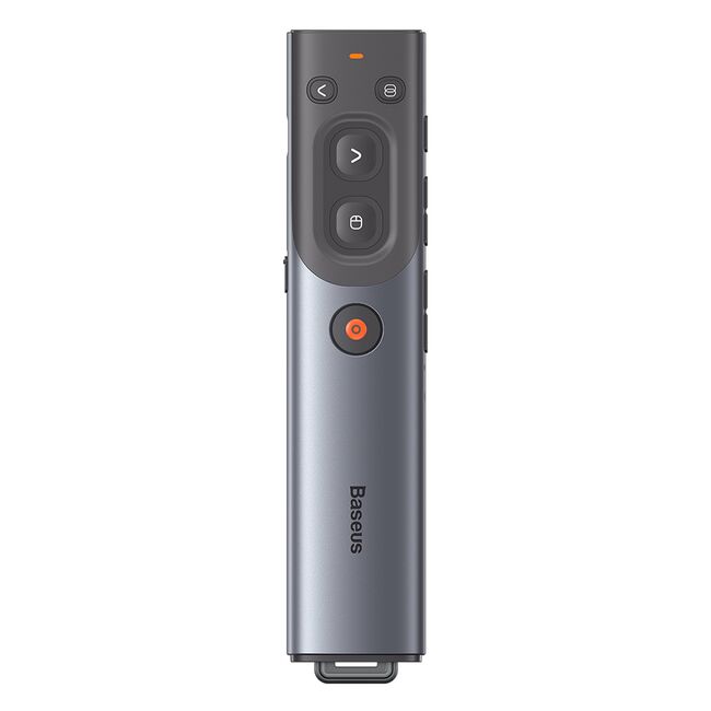 Telecomanda prezentari cu laser pointer lumina rosie, Smart Voice Assistant, Baseus WKCD020013