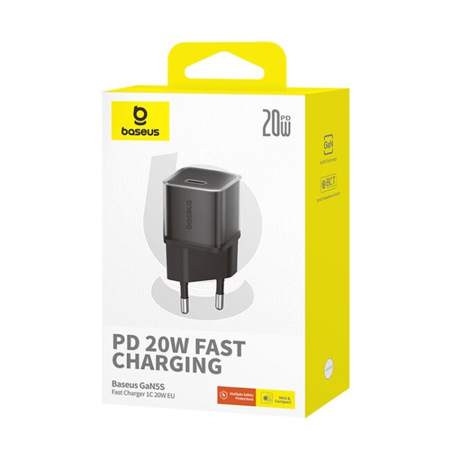 Incarcator priza GaN5S Type-C Baseus, 30W, P10162504113-00