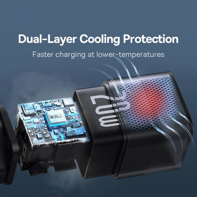 Incarcator priza GaN5S Type-C Baseus, 30W, P10162504113-00