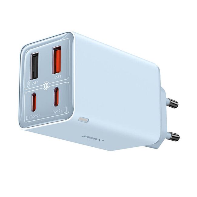 Incarcator priza GaN 2x USB, 2x Type-C, 65W Baseus, 65W, P10162701313-00
