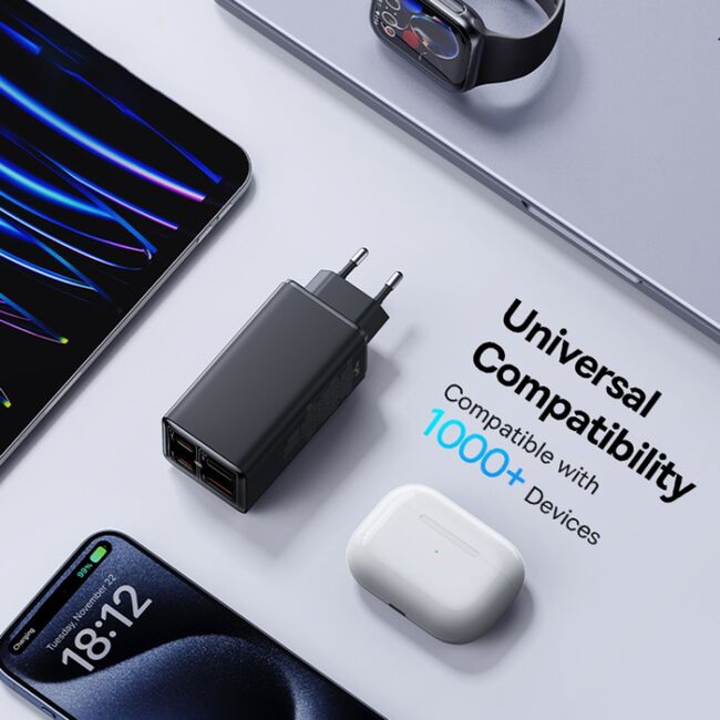 Incarcator GaN6 USB, Type-C Baseus, 100W, P10162705112-00