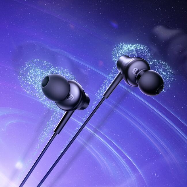 Casti audio in-ear cu fir Type-C Baseus Encok CZ11, negru