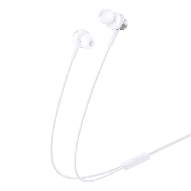 Casti audio in-ear cu fir Type-C Baseus Encok CZ11, alb
