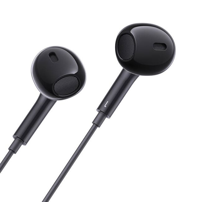 Casti half-in-ear cu fir Type-C Baseus Encok CZ17, negru