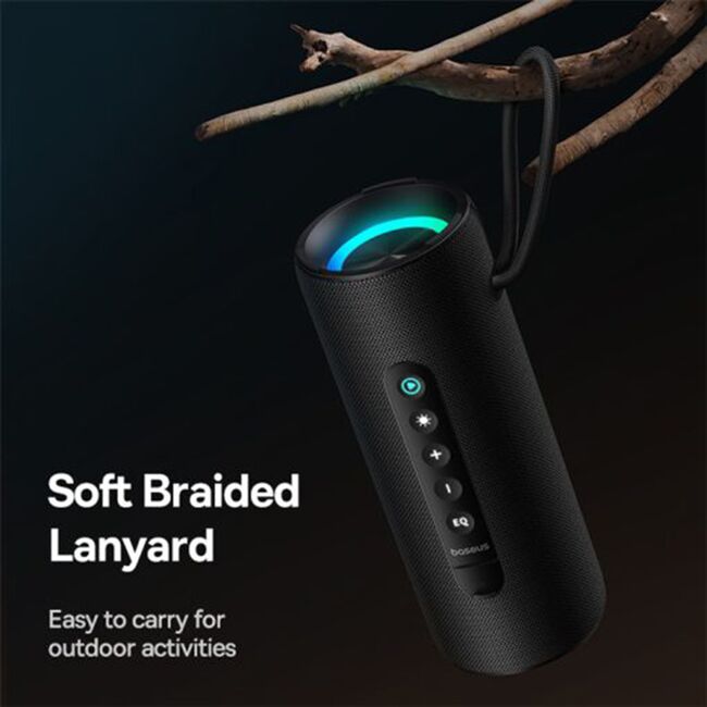 Boxa Bluetooth portabila RGB cu bass Baseus, A20067900117-00
