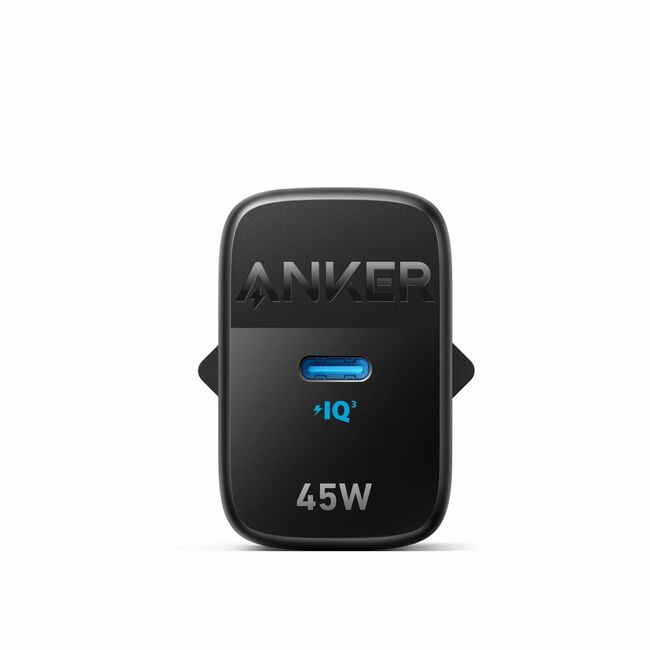 Incarcator retea Super Fast Charger Anker 313, 45W, USB-C, negru