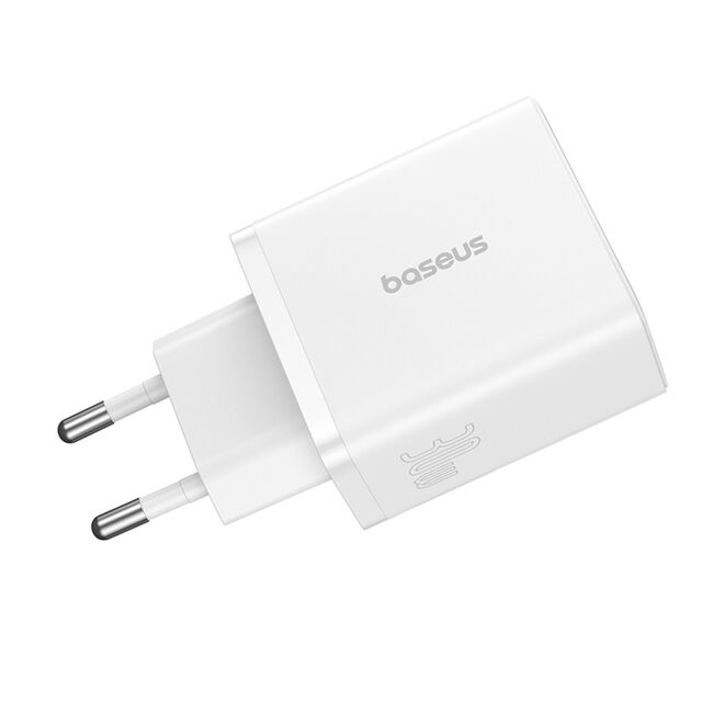 Incarcator GaN priza 2x USB, Type-C, Fast Charging, 30W Baseus, P10111402213-00